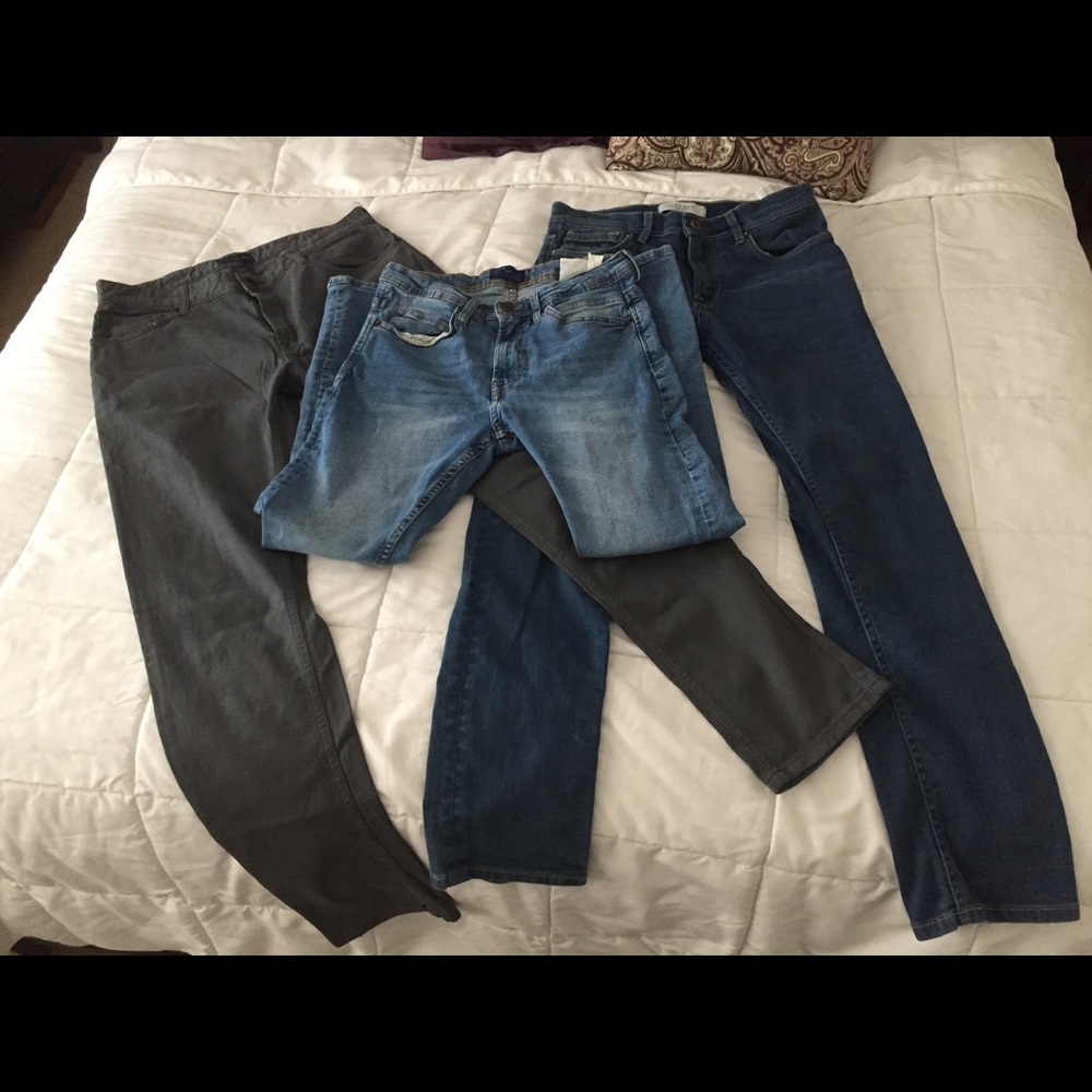 3 Zara Man Jeans for Men